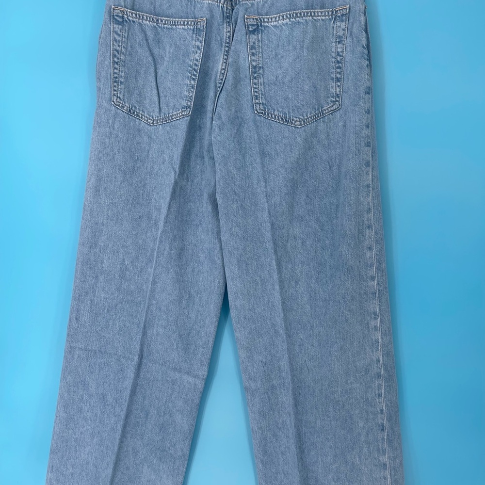 Women’s  Light Blue Jeans wide leg sz 28Reg - Picture 8 of 8
